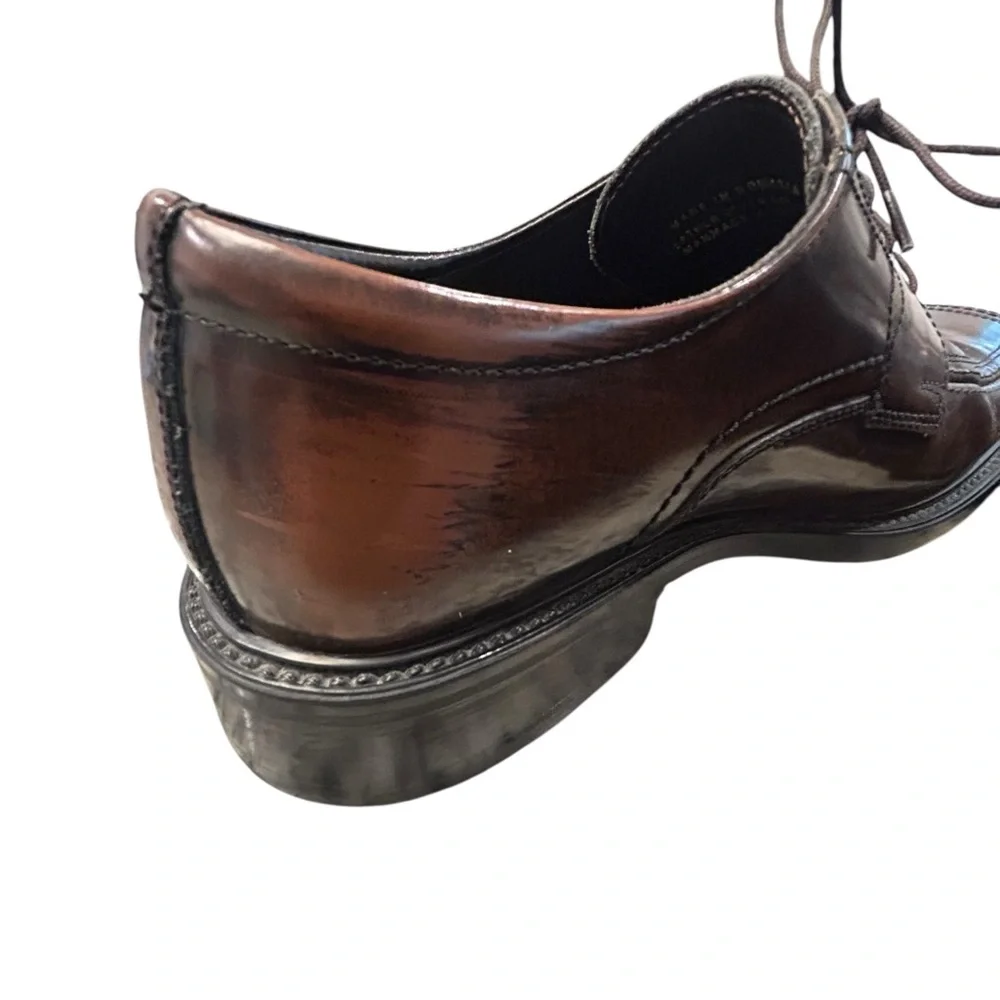 BASS Men’s Vintage Brighton Leather Dress Shoes Brown 11M‎